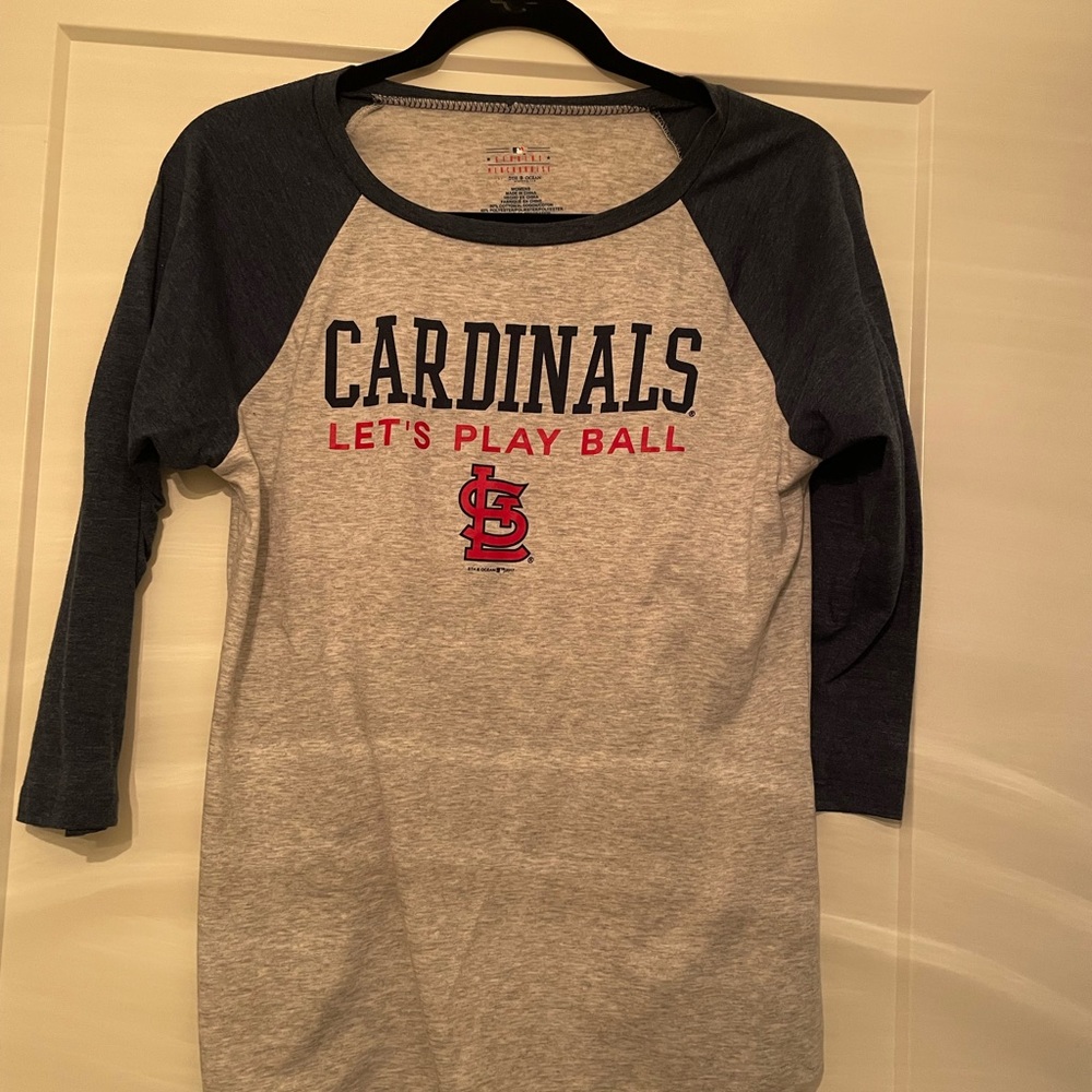 Cardinals 3/4 length t shirt